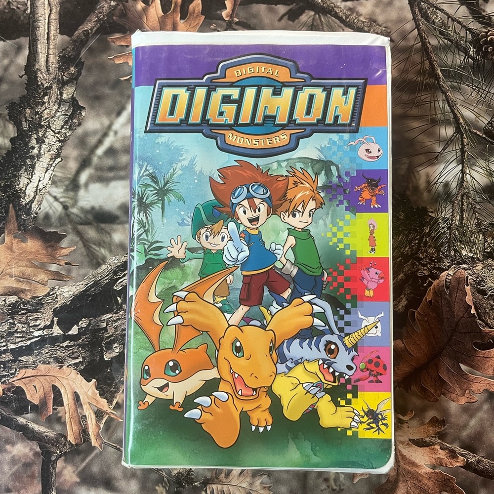 Digimon Digital Monsters Vintage VHS Tape
